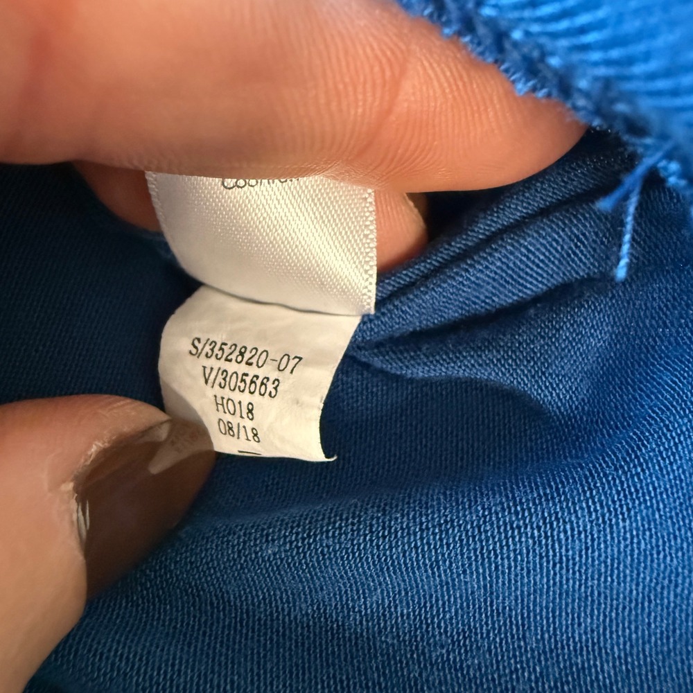 Athleta Blue‎ cloudlight cowl relaxed long sleeve top Women's Size S - Picture 7 of 7